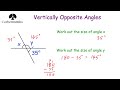 Vertically Opposite Angles - Corbettmaths