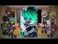 Past MHA React to Midoriya||Season 6 spoilers||NO SHIPS||PT2/?||