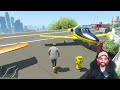 GTA 5: Shinchan & Franklin Made A Airport in  Front of His House.!Gta V
