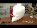 Polyester Fiberfill - Hollow Slick Conjugate - Stuffing for Pillows & Cushions