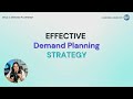 What is Demand Planning? (SUPPLY CHAIN BASICS, LEARNING LOGISTICS) Lesson 8