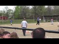 Baseball 7 year old girl can catch