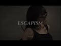 Escapism | RAYE 🖤❤️ | Sped Up 🖤 #music #spedup #escapism