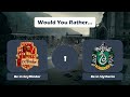 Would You Rather - Harry Potter (Easy)