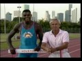 Tom Tellez and Carl Lewis on Sprinting