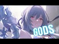 Nightcore - GODS (Lyrics) | (ft. NewJeans)