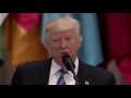 Trump's speech in Saudi Arabia, in 3 minutes