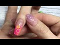 Gel Nails ~ Encapsulated Fimo Fruits