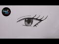 Anime Eye Drawings || How to draw anime eye easy