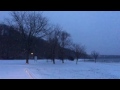 Creve coeur lake-slo mo snow