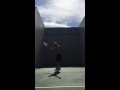 Wall tennis 2016