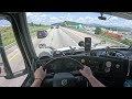 POV Truck Driving USA 4K Virginia #truck