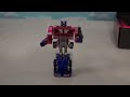 Hot Wheels Transformers Optimus Prime Hasbro Action Figure Unboxing