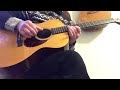 Slow Blues in A - Acoustic Fingerpicking Guitar