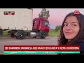 Ser camionera Marianela hizo un alto en la ruta y cuenta su historia