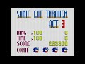 sonic triple trouble sega game gear final boss metal sonic + dr eggman