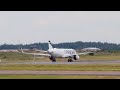 Finnair's Airbus a321 Take off from Helsinki To Rome