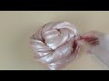 Rose GOLD SLIME | Mixing makeup and glitter into Clear Slime | Satisfying Slime Videos 1080p