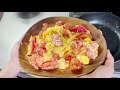 私がこの夏毎日のように食べていた冷めても美味しい卵とトマトのやつを作る【とろ〜り絶品/簡単レシピ🥚🐣🐥🐓】