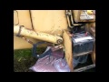 Faulty battery Isolator switch Backhoe