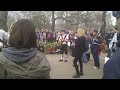 A Very British demonstration