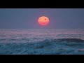Relaxing Ocean Sounds and Sunrise at Hilton Head Island, Chill Ocean Waves