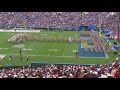 Fightin' Texas Aggie Band Halftime Drill - UCLA Game at Rose Bowl Stadium, Sept 3, 2017