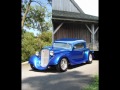 1934 Chevy 3 window coupe idling and pictures