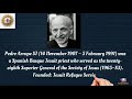 Pedro Arrupe on Jesuit vocation- By Sch Anthony Raju