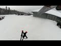 Skiing the Cog Railway on Mount Washington (01/20/24)