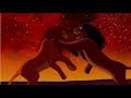 Interchanged scenes in The Lion King