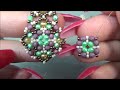 Darling Beaded Earrings Tutorial #beadedearring #beadweaving #diyearrings  #seedbeads