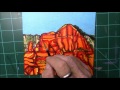 Sedona's Elephant Rock Speed Painting