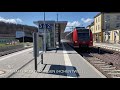 Bahnverkehr in Thayngen bei Sonne & Nebel | BR 426 | BR 612 | DPZ