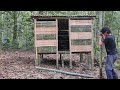 10 DAYS TO BUILD YOUR OWN BAMBOO hut from start to finish