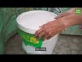 Simple way to compost kitchen waste with cow dung, no odor, no maggots