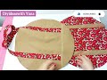 Only Few People Know This Newest Sewing Trick to Make Round Bag 💜Great Sewing Tutorial#diybag