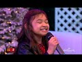 Angelica Hale, 10 - All I Want For Christmas Is You - With Interview - Home and Family - Dec 6, 2017