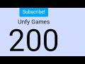 Unfy Games 200 ABONNEES!!!!!!!!!!!🎉
