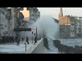 Grande marée Saint-Malo Tempête Bretagne Springflut Tide Marea