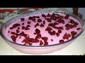 Como PREPARAR uma GELATINA de Cereja com pedaços de Cereja 🍒🍒