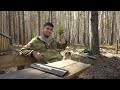 Life in the forest. Underground house. Cooked dinner in a hole.