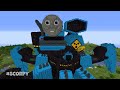 Minecraft THOMAS THE TRAIN HOUSE BUILD CHALLENGE : NOOB vs PRO / Animation