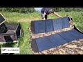 Ebike Charging: Old vs New Allpowers Solar Panel Comparison S01E07