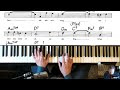 Autumn Leaves - simple open voicings 🎹 Jazz Piano College