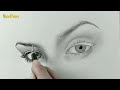 Eye drawing \ How To Draw Realistic Eyes in Easy Way!