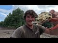 SOLO SURVIVAL CHALLENGE - Hunting Wild Food on a Tropical Island - No Food - Catch and Cook