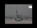 1960s, 1970s Planes Landing in Miami Airport, USA, 35mm