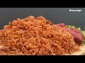 HOW TO COOK JOLLOF RICE FOR BEGINNERS | How To Make GHANA JOLLOF RICE WITH 8 BASIC INGREDIENTS