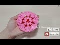 Amazing Craft Ideas with Wool - Hand Embroidery Easy Trick - DIY Woolen Flowers - Sewing Hack